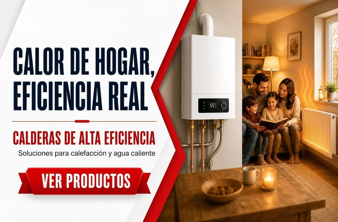 Calderas de alta eficiencia CliMarket en móvil