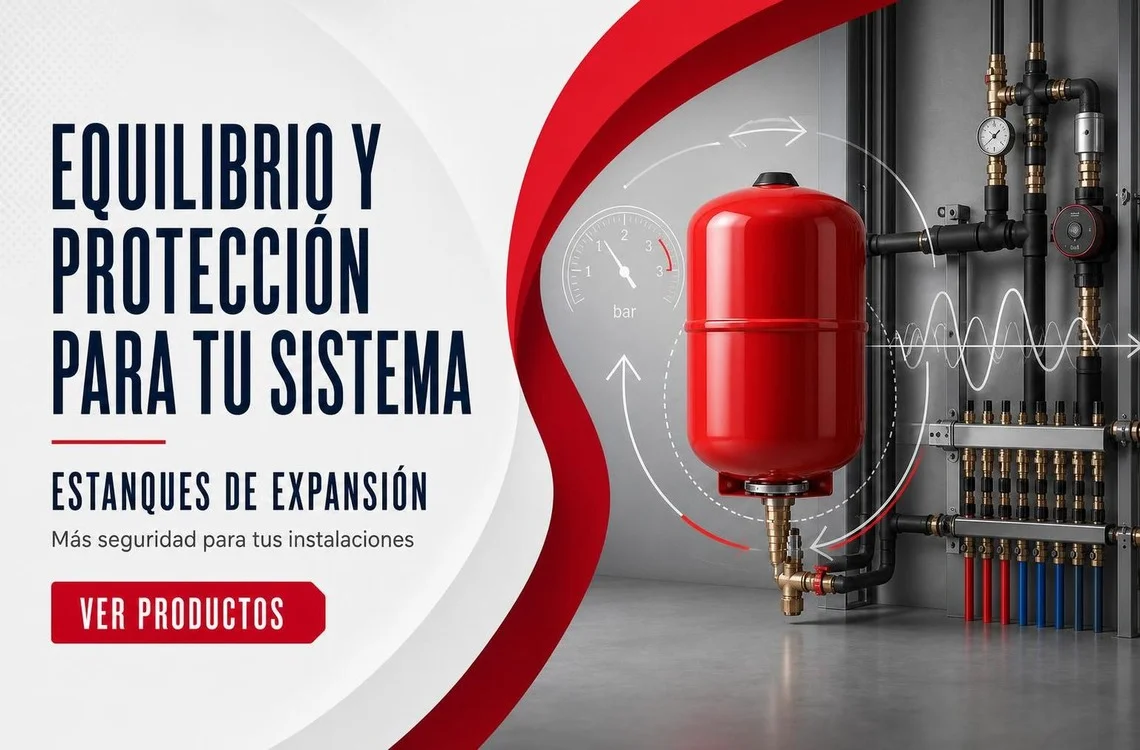 Estanques de expansión CliMarket en móvil