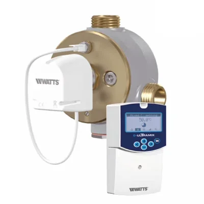 VALVULA MEZCLA ACS TERMOSTATICA 3 VIAS E-ULTRAMIX 1.1/2 HE 30-70°C ANTI-LEGIONELA