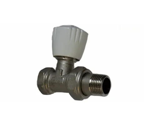 KIT VALVULA RECTA 1/2 DOB.REG+ UNION RECTA C/REGULACIÓN EURO PARA CU
