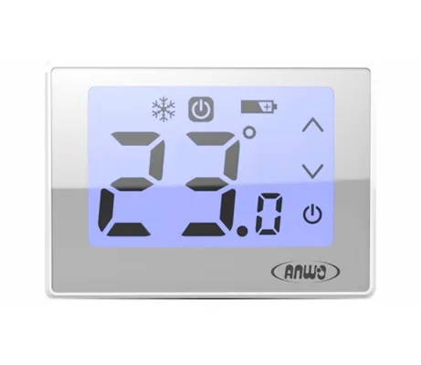 TERMOSTATO AMBIENTAL DE CALEFACCION SIMPLE ANWO ATS-TOUCH