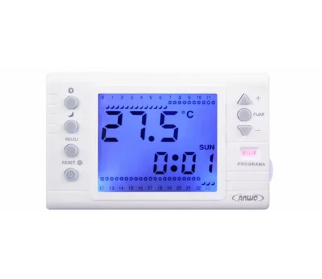 TERMOSTATO AMBIENTAL DE CALEFACCION PROGRAMABLE ANWO ATP-3