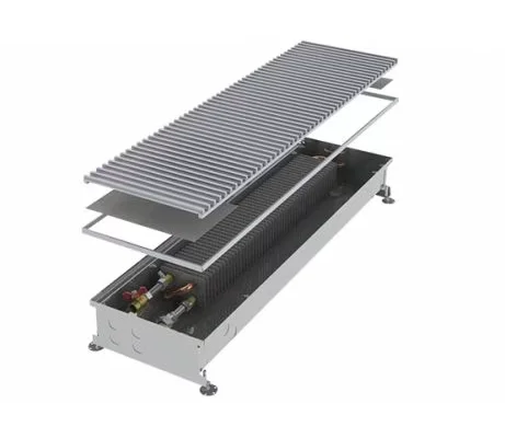 CONVECTOR PISO 30X100 REJILLA ALUMINIO DARK BRONZE
